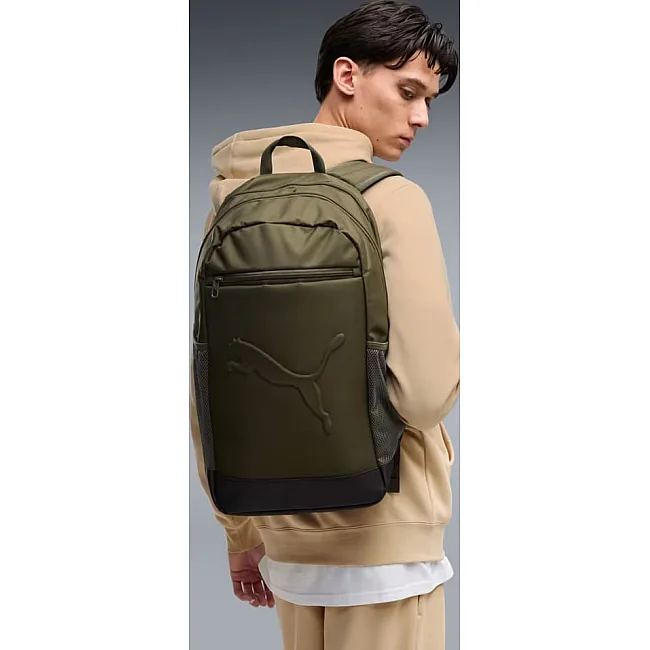 Рюкзак Puma Buzz Backpack 28L оливковый 47,5 х 28 х 20 см