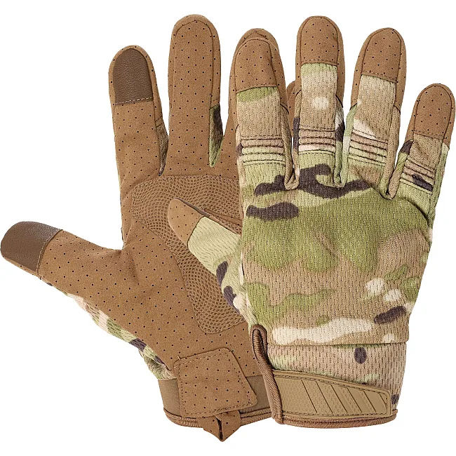 Тактичні рукавички MILITARY RANGERS BC-8816 (Камуфляж Woodland)