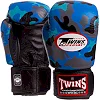Боксерские перчатки кожаные TWINS FBGVL3-ARMY