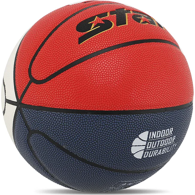 Баскетбольний м'яч
 STAR 3ON3 BB4146C-31
 6 (Жовтий-синій-білий)