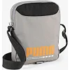 Сумка PUMA Plus Portable 1,5L черная, серая 15х3,5х19 см