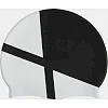 Шапка для плавания Arena ICONS TEAM STRIPE CAP белый, черный OFSM
