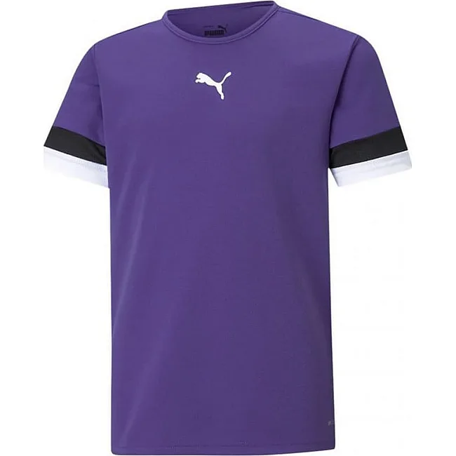 Детская футболка Puma teamRISE Jersey Jr фиолетовый