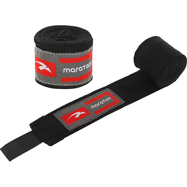 Бинти для боксу
 2штуки MARATON MAR-005-5 5м (Червоний)
