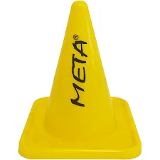 Конус для тренировок META Coloured Cone желтый 10 см арт. 1800410500Y