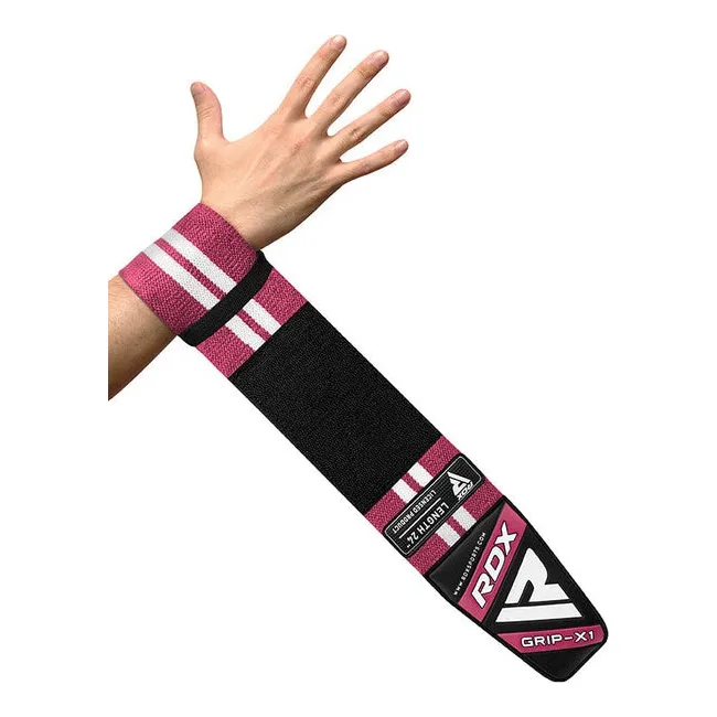 Бинты для запястий (кистовые бинты) RDX W4 PINK 24"-M