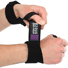 Кистевые бинты LIFTING WRAPS EZOUS C-01 2штуки (Черный)