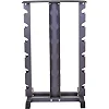 Стойка вертикальная для гантелей четырехсторонняя на 12 пар ZELART
 RK2128
66x58x113см