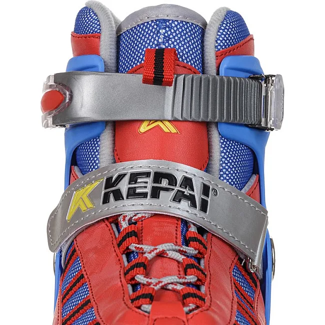 Ролики раздвижные детские KEPAI SK-320BL 28-39 (Синий-красный)