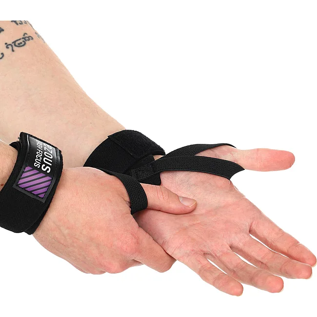 Кистевые бинты
 LIFTING WRAPS EZOUS C-01 2штуки (Черный)