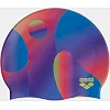 Шапка для плавания Arena HD CAP бордовый, синий, зеленый OSFM