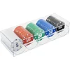 Фишки для покера в пластиковом боксе SP-SPORT
 6610 100 фишек