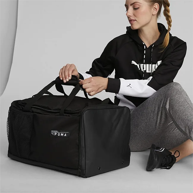 Сумка спортивна Puma Training Sportsbag 35L чорний  50x26x28,5 см