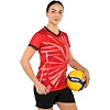 Волейбольная форма женская
 футболка и шорты SP-SPORT

 PQ231 (Красный-белый)