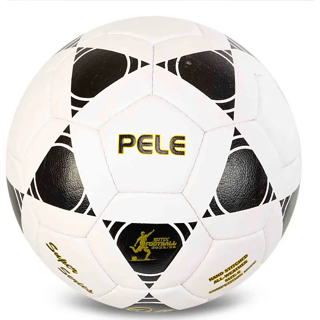 Футбольный мяч PELE BALLONSTAR FB-7938 №5 PU (Белый-черный)
