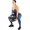 Мяч набивной медицинский для кроссфита WALL BALL LiveUp LP8103-10 10кг