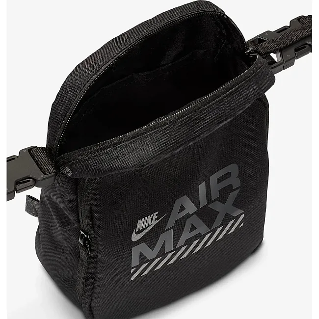 Сумка из-под плеча Nike NK HERITGE CRSSBDY-AIRMAX FA24 4L черный 15 x 23 x 8 см