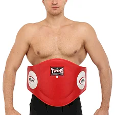 Защита живота тренера для отработки ударов TWINS BEPS2 (Красный)