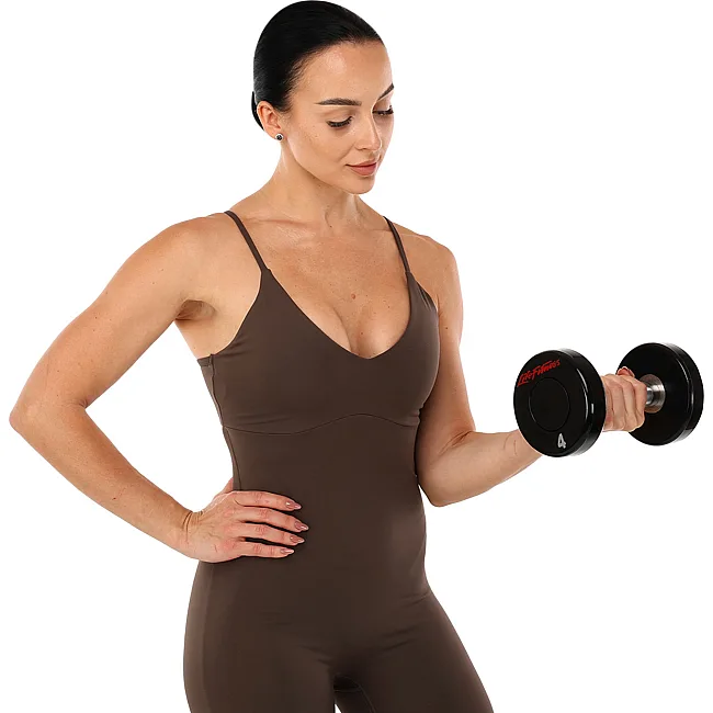 Гантель профессиональная
 с полиуретановым покрытием LIFE FITNESS SC-80081-4 1шт 4кг