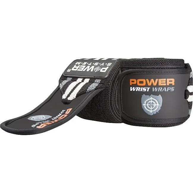 Кистовые бинты POWER SYSTEM PS-3500 Grey/Black