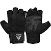 Рукавички для фітнесу RDX W1 Half Black Plus