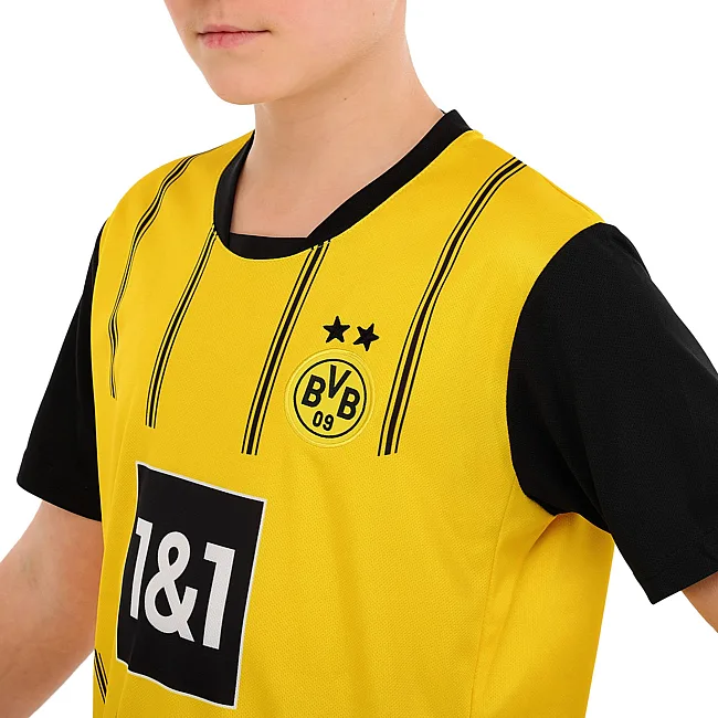 Дитяча футбольна форма
 із символікою футбольного BORUSSIA DORTMUND домашня 2025 SP-SPORT

 CO-4652 20-30 (Жовтий-чорний)