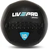Мяч набивной медицинский для кроссфита WALL BALL LiveUp LP8103-10 10кг