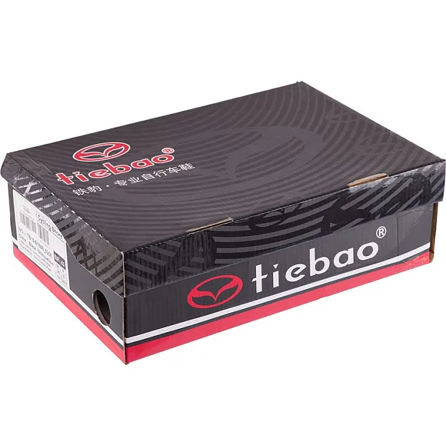 Велотуфли мужские контактные MTB TIEBAO MAGARA TO-9854 41-46 (Черный-красный)