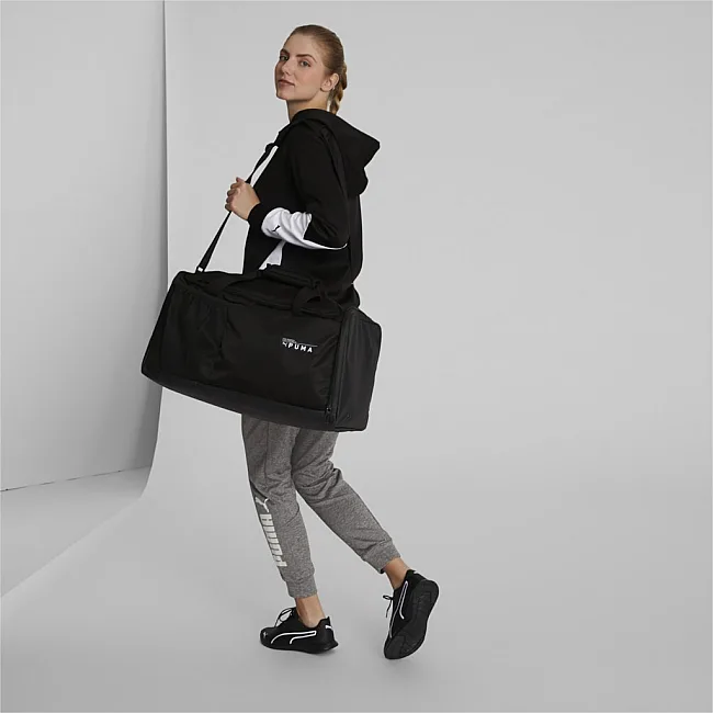 Сумка спортивна Puma Training Sportsbag 35L чорний  50x26x28,5 см
