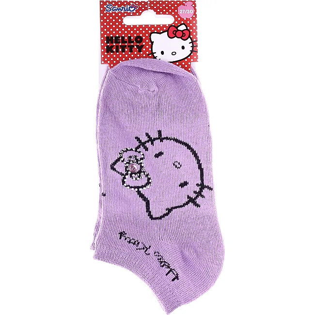 Носки HELLO KITTY TETE HK EN STRASS арт 83846423-5
