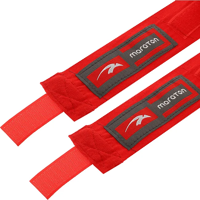 Бинти для боксу
 2штуки MARATON MAR-005-5 5м (Червоний)