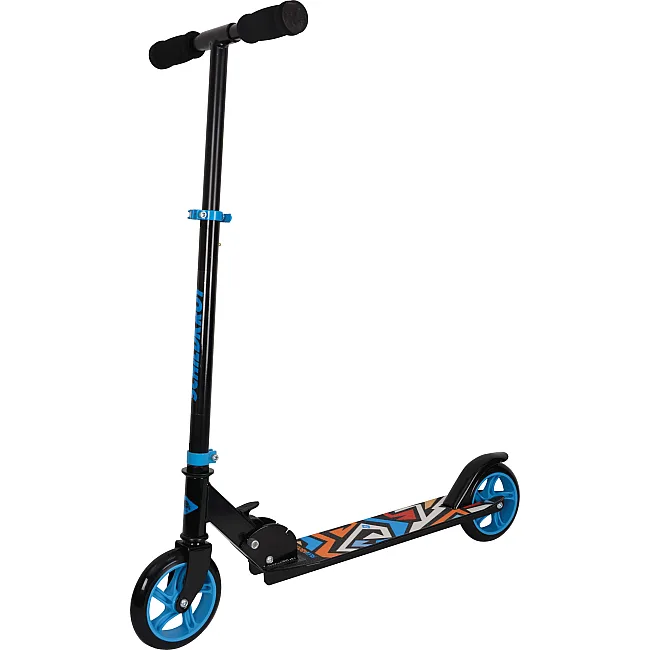 Городской самокат SCHILDKRÖT City Scooter RunAbout 145mm Black/Blue (2021v) Max: 60 кг