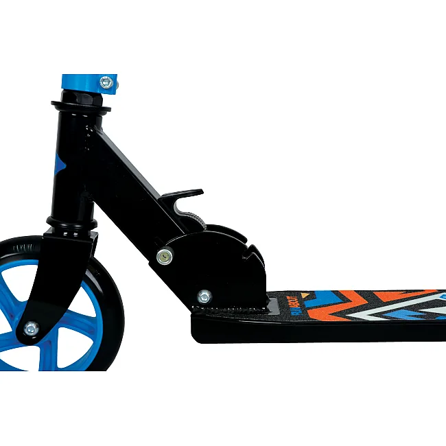 Городской самокат SCHILDKRÖT City Scooter RunAbout 145mm Black/Blue (2021v) Max: 60 кг