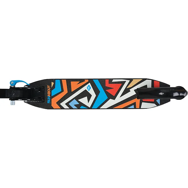 Городской самокат SCHILDKRÖT City Scooter RunAbout 145mm Black/Blue (2021v) Max: 60 кг