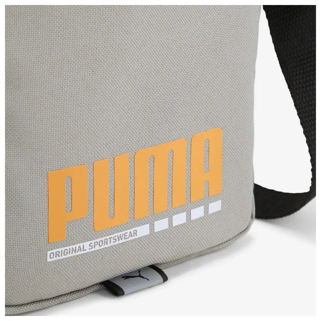 Сумка PUMA Plus Portable 1,5L черная, серая 15х3,5х19 см