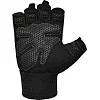 Рукавички для фітнесу RDX W1 Half Black Plus