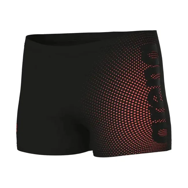 Плавки-шорты для мальчиков Arena DIM LIGHT SWIM SHORT черный, коралловый