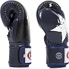 Боксерські рукавиці Fairtex BGV1 Nation Print Blue (бинти в комплекті)