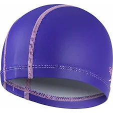 Шапочка для плавания детская Speedo LONG HAIR PACE CAP JU фиолетовый, розовый OSFM