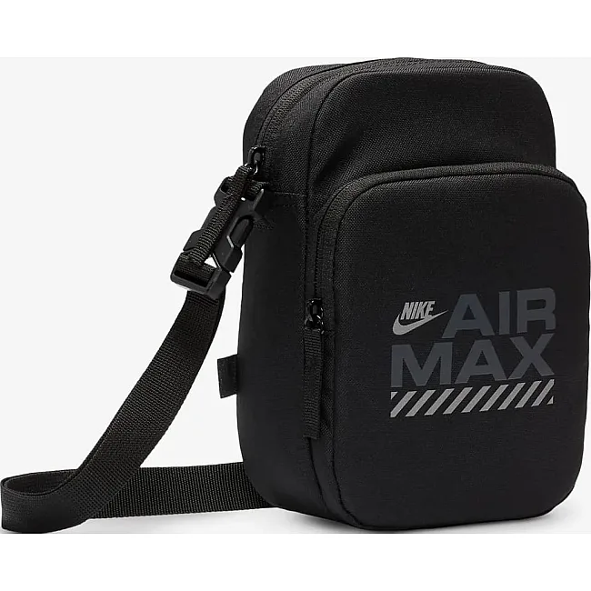 Сумка из-под плеча Nike NK HERITGE CRSSBDY-AIRMAX FA24 4L черный 15 x 23 x 8 см