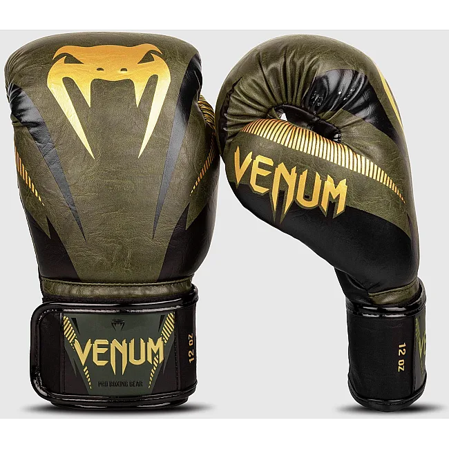 Боксерські рукавиці Venum Elite (Gold)