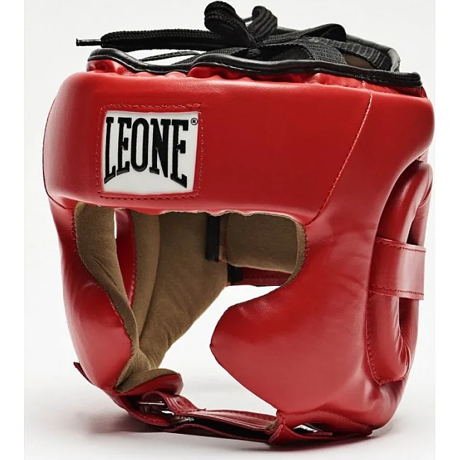 Боксерский шлем Leone Training Red