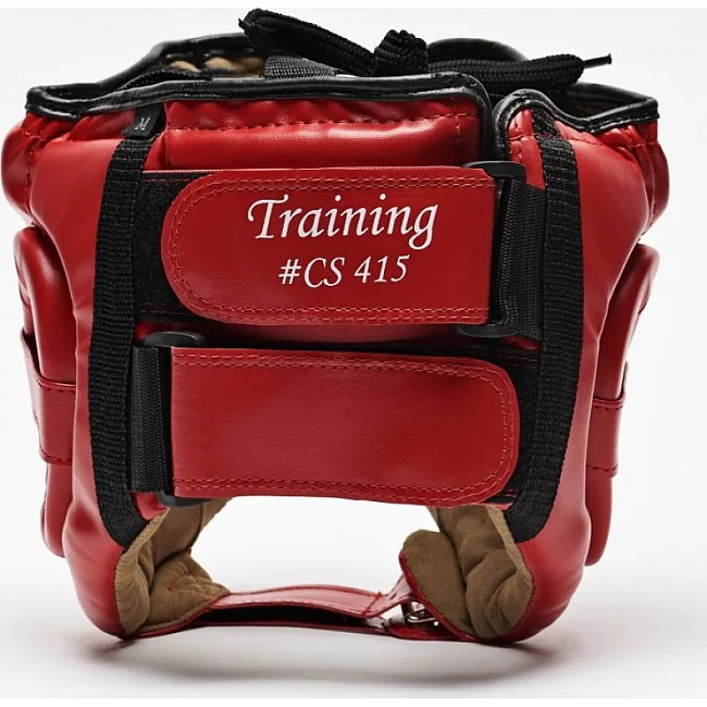 Боксерский шлем Leone Training Red