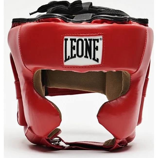 Боксерский шлем Leone Training Red