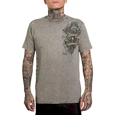 Двусторонняя футболка AFFLICTION Wage ChaУниверсальный Tee