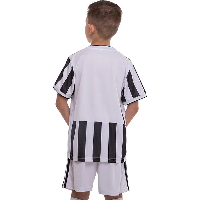Футбольна форма дитяча із символікою клубу JUVENTUS домашня 2022 SP-PLANETA CO-3758 6-14 років