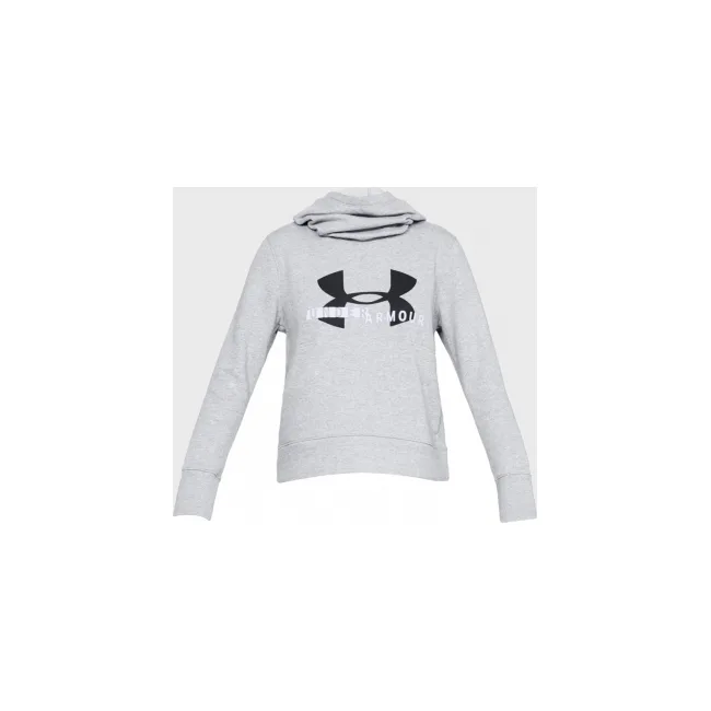 Толстовка женская Under Armour Rival Fleece Logo Gray
