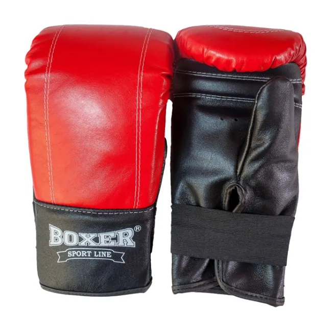 Снарядні рукавички Boxer "Тренувальні" Еліт (шкіра)