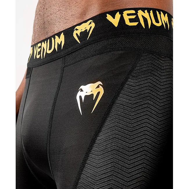 Компрессионные шорты VENUM G-Fit Black Gold