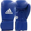 Кожаные перчатки для кикбоксинга Adidas WAKO (синий, ADIWAKOG1)
